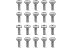 Hulyxayfave 20 Pcs Engine Timing Cover Bolts Fit for Audi A3 A4 A5 A6 Q3 Q5 Volkswagen Passat Tiguan Golf Jetta Some Models w