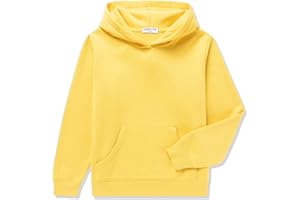 AMERICLOUD Kids Soft Brushed Fleece Pullover Hoodie Casual Athletic Pockets Hooded Sweatshirt for Boys or Girls 3-12 Years