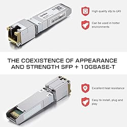 ipolex 10G SFP+ RJ45 Copper Transceiver, 10GBase-T