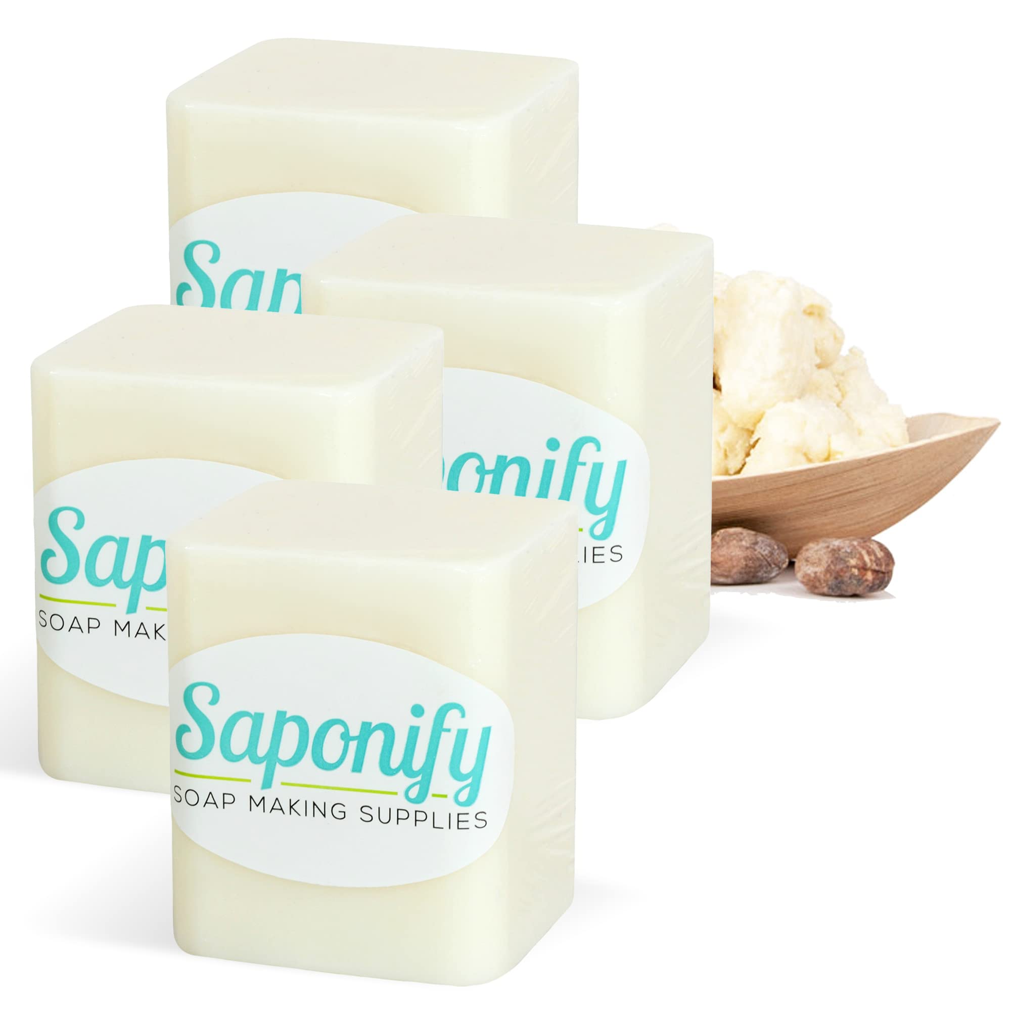 Saponify - 4Lb Shea Butter Melt and Pour Soap
