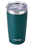 SUNWILL Travel Coffee Tumbler 20 oz, Insulated Mug