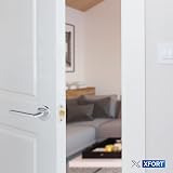 XFORT Nickel Plated Radius Tubular Latch 75mm for Internal Wooden Doors view 5