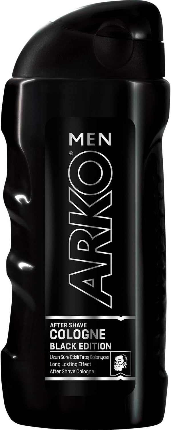 ARKO MEN Black Edition Aftershave Cologne 250ml Large Bottle Refreshing