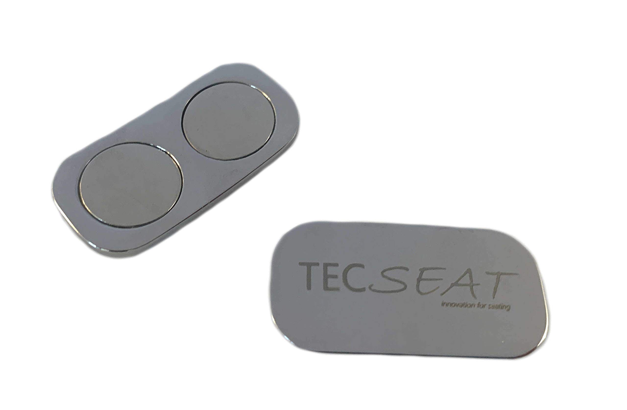 PowerStrip with strong neodymium magnets made from high-quality 316L stainless steel, high-gloss polished design