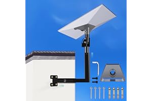 GADFISH Starlink Mount, Telescoping Gen 3 Starlink Wall Mount, Starlink Standard Mounting Kit-Include Starlink Gen 3 Pipe Adapter