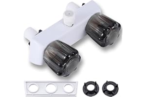 Upgraded RV Shower Faucet 4 Inch Replacement for Rv Camper Shower Faucet Ideal for Trailers Motorhomes and Travel Trailers,RV