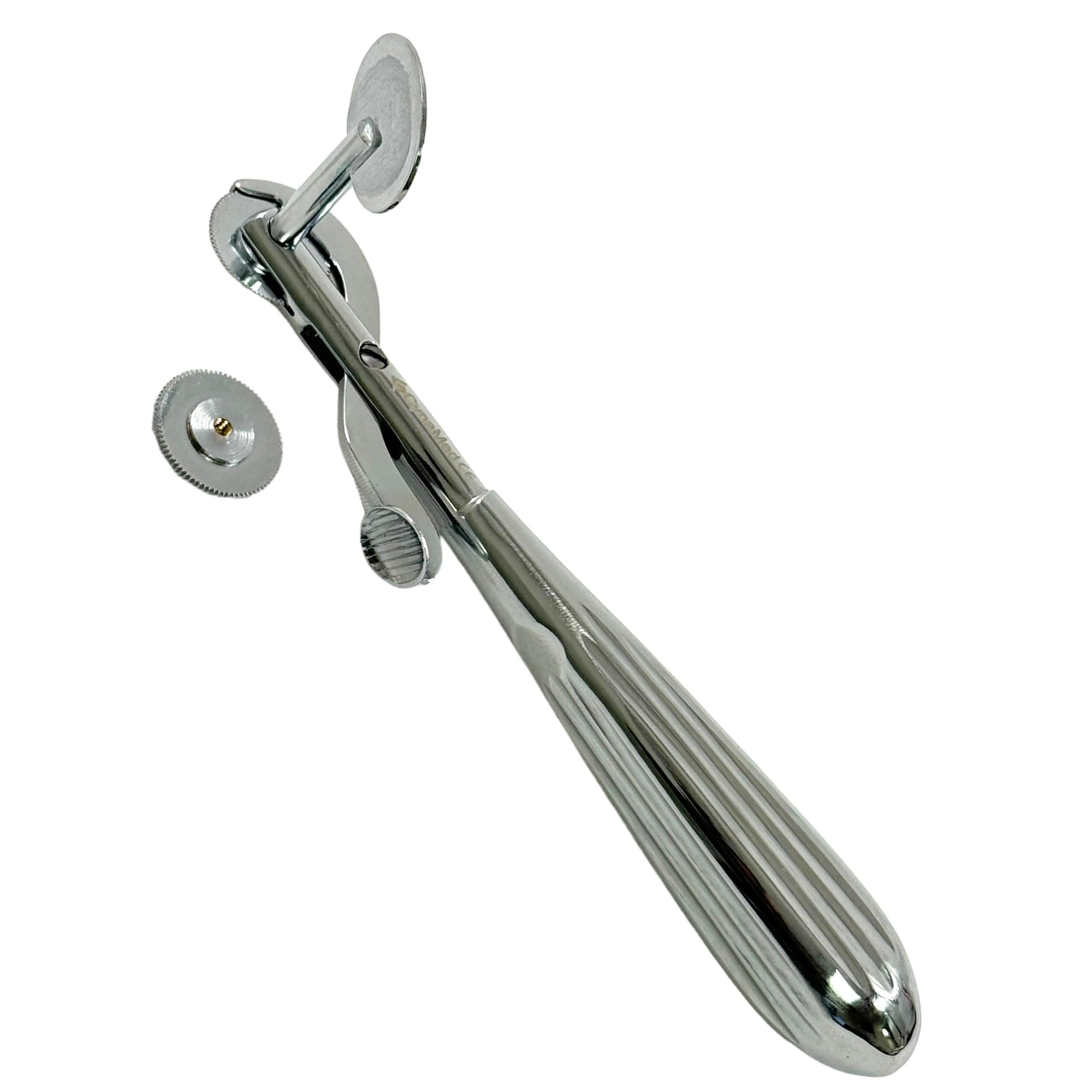 Photo 1 of Finger Ring Removal Cutters with Lever Guard - First Aid, Fire Rescue, EMT Tool, Finger Ring Cutting Plier Style Device, Circular Rotating Blade (Chrome)