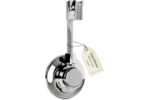 BATH BEYOND BathBeyond Shower Head Holder - Flexible Shower Head Holder Adhesive Shower Head Wall Mount Holder for Hand Held Shower Head