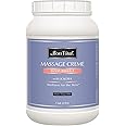 Bon Vital' Deep Tissue Massage Creme, Professional Massage Therapy Cream for Muscle Relaxation, Muscle Soreness, Injury Recovery, Deep Muscle Manipulation, & Sports Massages, 1 Gal, Label may Vary