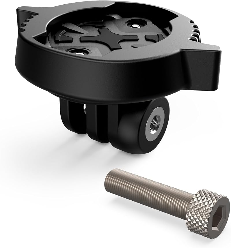 TUSITA Quarter-turn to Friction Flange Mount Adapter for Garmin Edge GoPro
