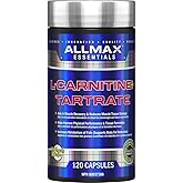 ALLMAX Nutrition - L-Carnitine + tartrate + vitamin B5-120 count, capsules