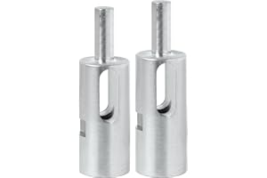 CLLOMAGY 9 Gauge+11 Gauge Drill Chuck Tool EZ Twist Ties for Chain Link Fence,Easy Twist Fence Ties Tool for Chain Link Wire,EZ Drill Chuck Fit 3/8"