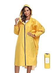 SaphiRose Long Sleeve Rain Jacket Extra Length