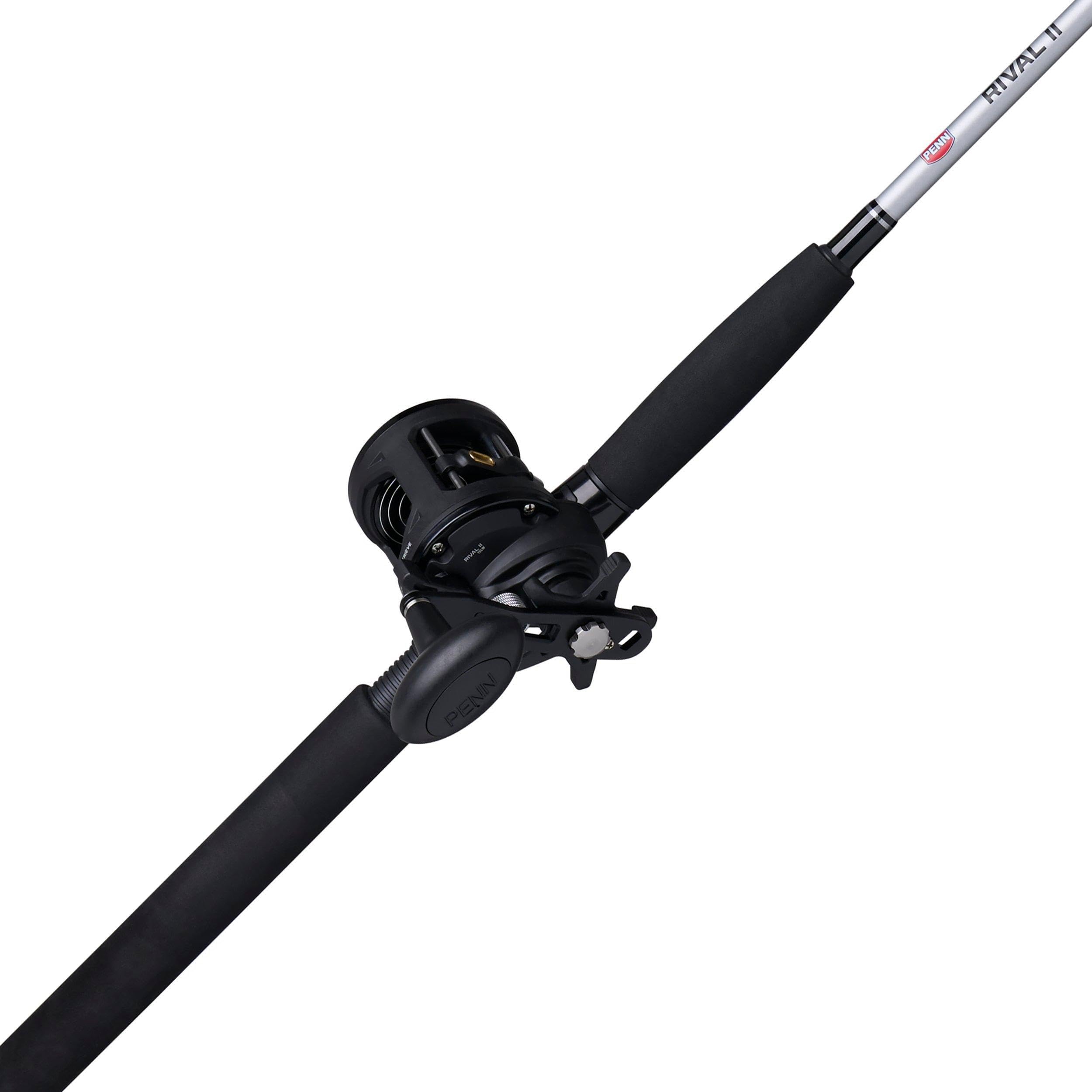 Photo 1 of **NO REEL***Penn Rival II Level Wind Conventional Reel and 7' 1-Piece Fishing Rod Combo, Graphite Composite Rod Blank Construction, EVA Handles