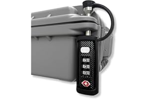 CEDAR MILL FINE FIREARMS Cedar Mill TSA Approved Gun Case Lock – Durable, Cut-Resistant Security TSA Locks for Gun Case, Pistol Case, Revolver Gun Case or Firearms – Child-Safe Trigger Locks for Rifles and Shotguns