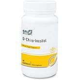 SFI Health Klaire Labs D-Chiro-Inositol - 150 Milligrams Hypoallergenic Supplement (60 Capsules)