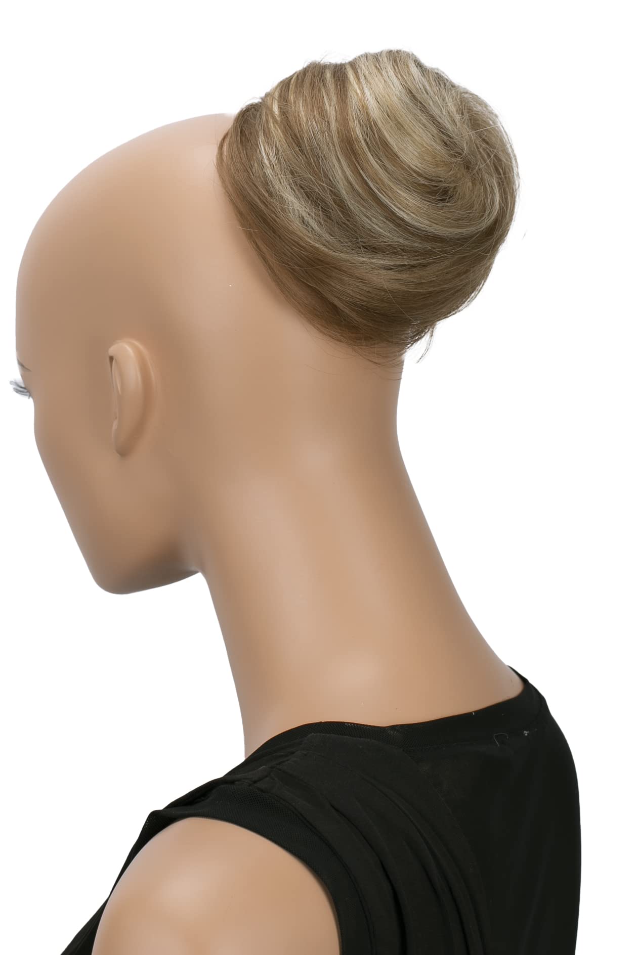 CAISHA Bun Hairpiece Ponytail Hepburn-Bun Scrunchie Updo Blond Mix DC22
