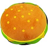 CHELEI2019 11.8" Hamburger Plush Cheeseburger Pillow Stuffed Food Cushion Toy,Gifts for Kids