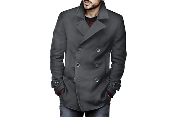 men's lightweight wool coat