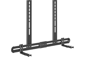 Techly Universal Soundbar Wall Mount VESA up to 600x400 mm - Supports soundbars Weighing up to 8 kg