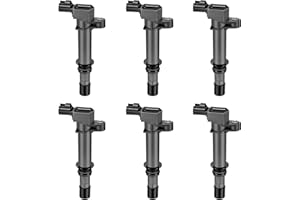 BDFHYK Ignition Coil Pack UF270 Set of 6 Compatible with Jeep Liberty Commander Dodge Ram Dakota Durango Nitro Mitsubishi Raider 3.7L V6 Replacement for UF297 UF399 IC243 C1231