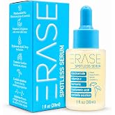 ERase Spotless Serum &ndash; Niacinamide 5% + Vitamin C Face Serum for Dark Spots &amp; Acne Marks, Hyaluronic Acid Hydration, Lightweight Non-Greasy Skincare for Clearer-Looking Skin, 1 fl oz