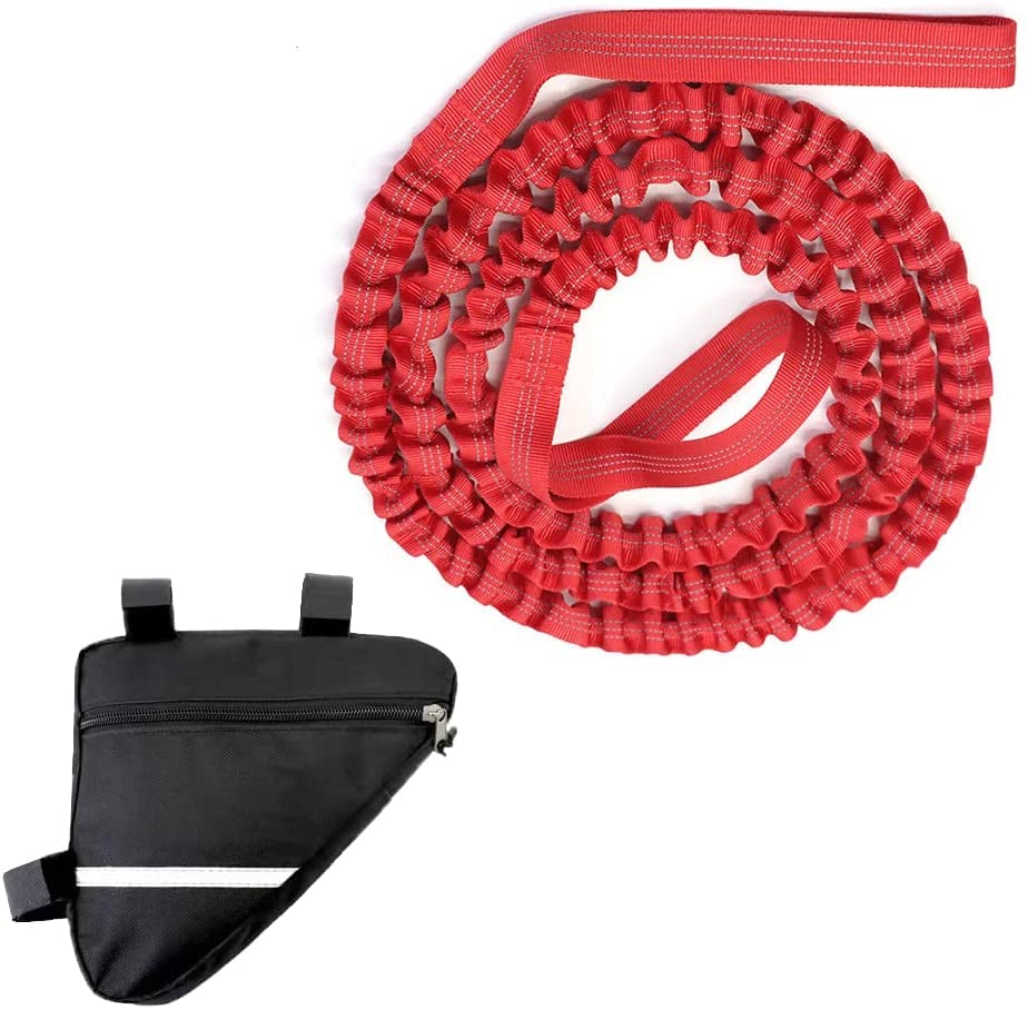 HOUSON 4.5M Bicycle Tow Rope Belt Strap, Elastic Tow Rope MTB Elastic Bicycle Pull Rope
