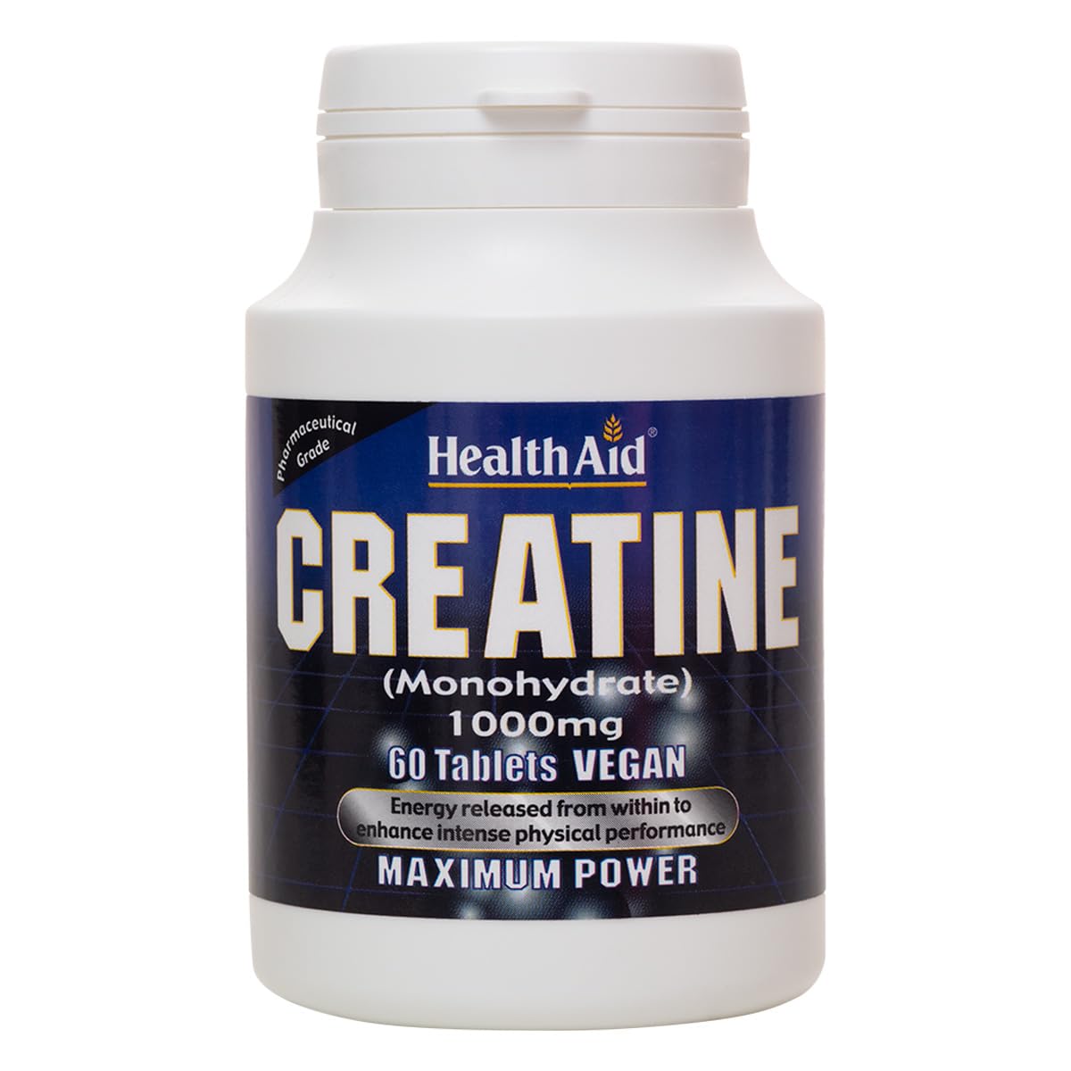 HealthAid Creatine Monohydrate 1000mg - 60 Tablets