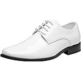 Jousen Mens Dress Shoes Formal Business Oxford Shoe Tuxedo Dress Shoes for Men