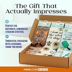 Moonlight Makers Funny Socks with Sayings - I Make