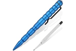 DISPATCH Military Tactical Pen, Professional Self Defense Pen, Emergency Glass Breaker Pen - Tungsten Steel,Multitool EDC Pen for Men & Women, Tactiacl Gear & Gifts,Writing Tool with 1 ink Refill