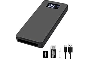 KEHZKCT 64GB Hidden Camera Nanny Camera Small Camera Security Camera with 10000 mAh, 1080P Camera with Night Vision Motion Detection