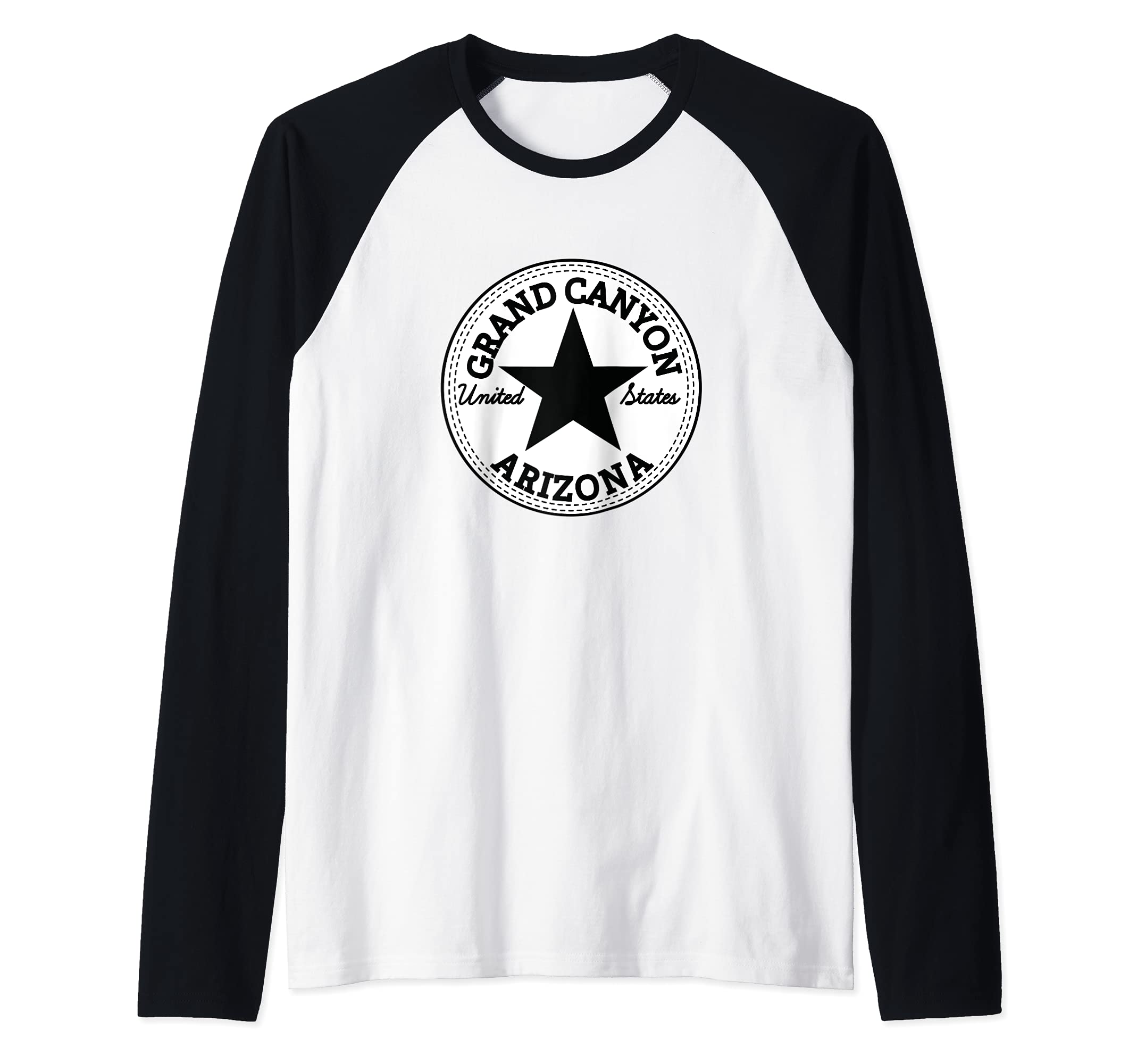 GRAND CANYON ARIZONA United States of America USA outdoor Raglan Baseball Tee