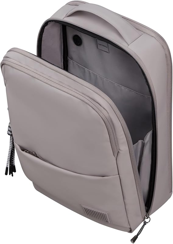 Wander Last - Damen Laptop-Rucksack 14.1" (37.5 cm) - Business & Schulrucksack mit Flaschenhalter, Ergonomisch, Wasserabweisend - 14L - Rosa (Ash Rose)