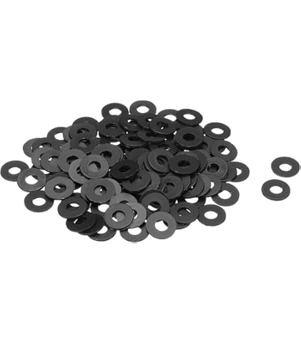 Lavadoras 8 Kg Arandelas Planas De Nailon Para Tornillos Arandelas Negras