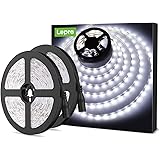 LE 12V LED Strip Light, Flexible, SMD 2835, 300 LEDs, 16.4ft Tape Light for Home, Kitchen, Party, Christmas and More, Non-Wat