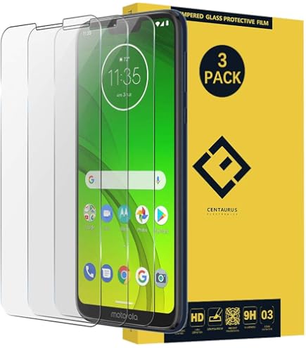 Thybx Schutzhülle Für Motorola Moto G7 Power – 3-lagiger Fallschutz, TPU & Kunststoff, In Violett