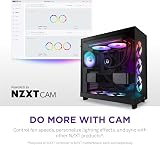 NZXT F280 RGB Core 280mm Single-Frame Fan Unit with 2 x 140mm RGB Fans view 9