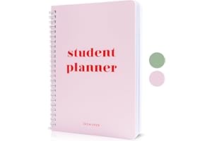 ZICOTO Simplified 2024-2025 Student Planner To Stay Organized - A Beautiful 8.5" x 5.5" Planner for Middle and High School Students with Weekly & Monthly Spreads For The 24-25 Academic Year