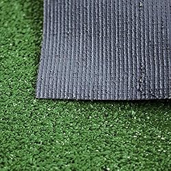 Ottomanson Waterproof Solid Grass Design