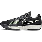 Nike G.T. Cut Academy Men's Basketball Shoes (FB2599-001, Black/Anthracite/Green Strike/Barely Volt) Size 10
