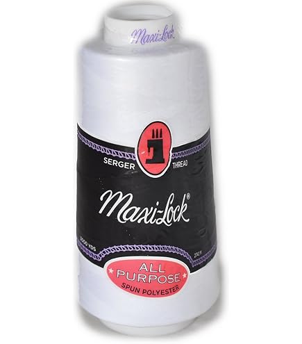 Fil à Coudre Maxi-Lock En Cône - 3000 Yards Gris Foncé - Pour Couture Et Surjeteuse