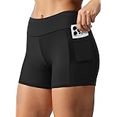 Daci Womens Tummy Control Swim Shorts - 3" High Waisted Bathing Suit Short with Pockets Liner UPF 50+ 2025 Swimsuit Bottom