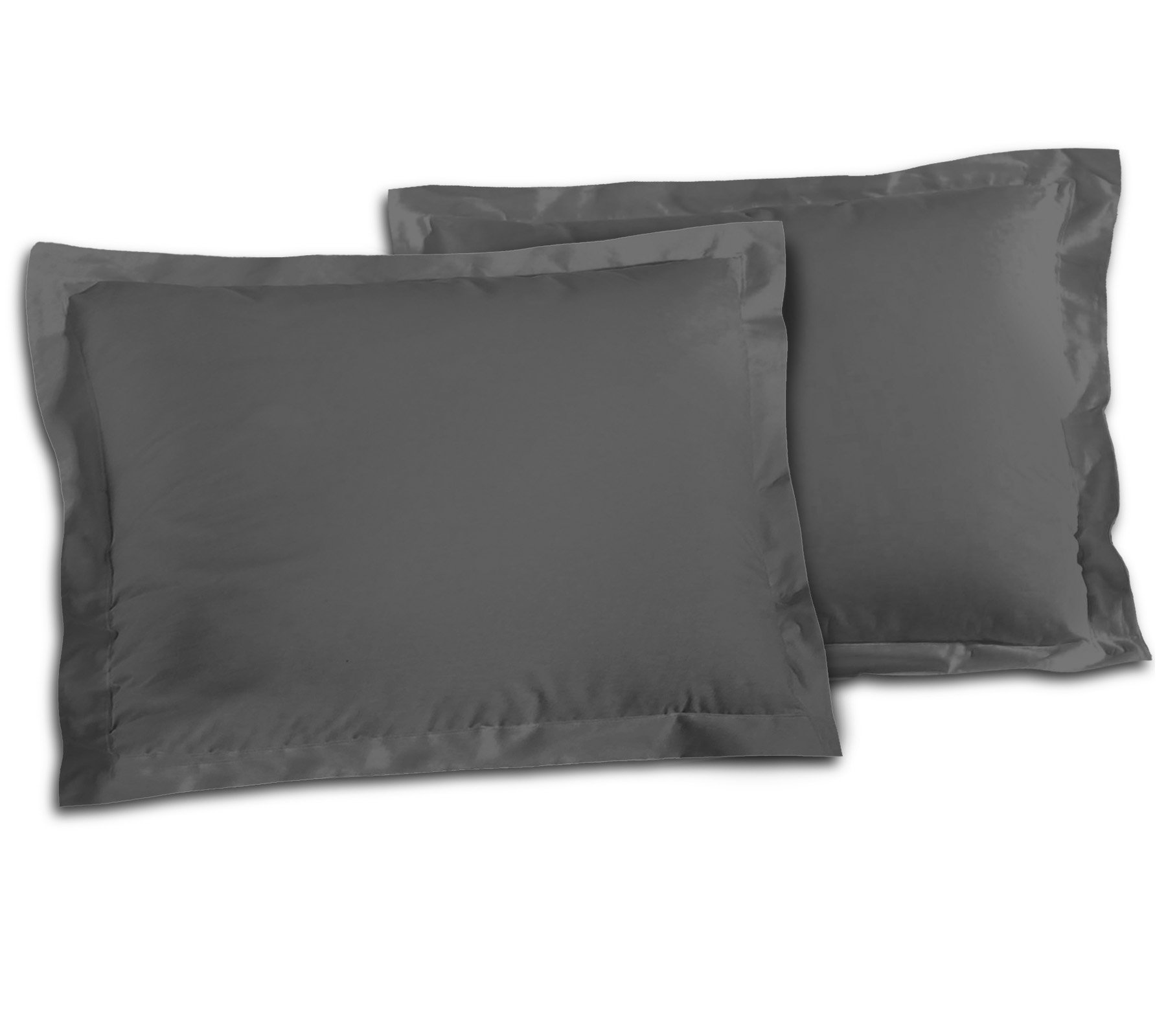 Home Passion Set., Cotton, dark grey, 50x70 cm