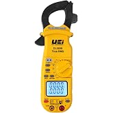 UEI True RMS Clamp Meter Dual Display HVAC Multimeter DL389B | clamp meter AC Amps, AC/DC Volts, AC Microamps 2000&micro;A CAT IV 600V &amp; CAT III 600V safety rating