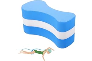 Swim Training Aid Tools, Sports EVA Pull Buoy Leg Float Pool Swimming Float Kickboard Legs and HIPS Support for Children Kids