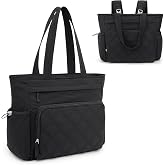 G4Free 3 in 1 Diaper Tote Backpack Bag with Changing Pad for Women Men | with Wipes Pocket, Insulated Pockets, with Stroller Buckle, Large for Travel, Black
