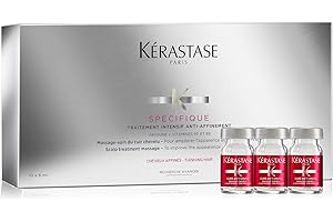 Kerastase Specifique Intensive Scalp & Thin Hair Treatment | Improves the Appearance of Thin Hair | With Amino Acid, Glycerin, and Citric Acid | For Sensitive Scalps | All Hair Types | 10 * 0.2 FL Oz
