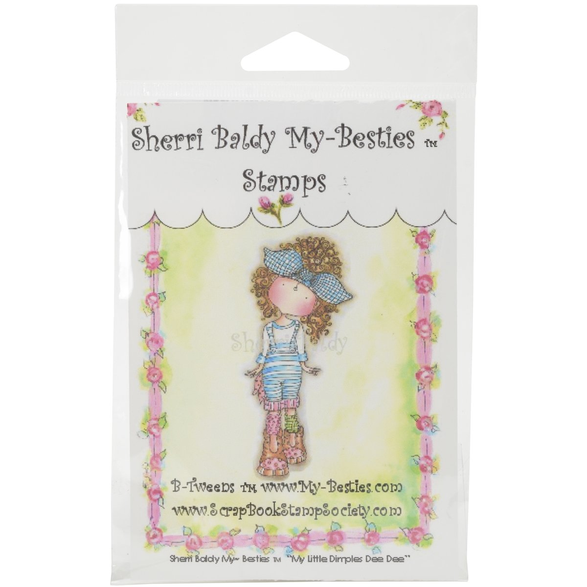 My Besties Clear Stamps 4 x 6-inch-Little Miss Dimples Dee
