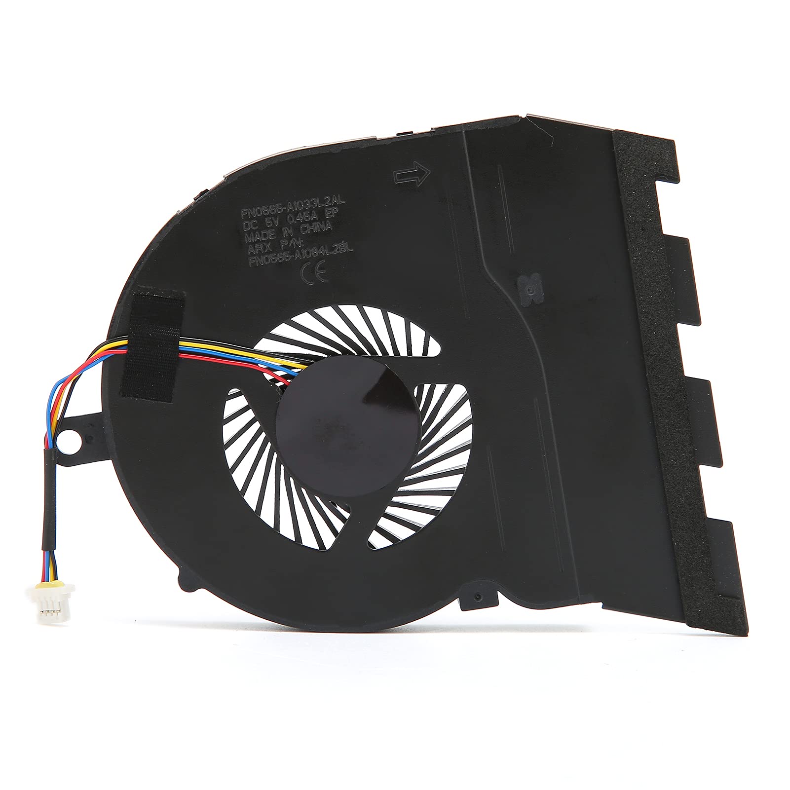 fasient1 Laptop CPU Cooler, 4-Pin, Aluminium, 1cm, PC Fan, 15-5565/15-5567/P66f/17-5767
